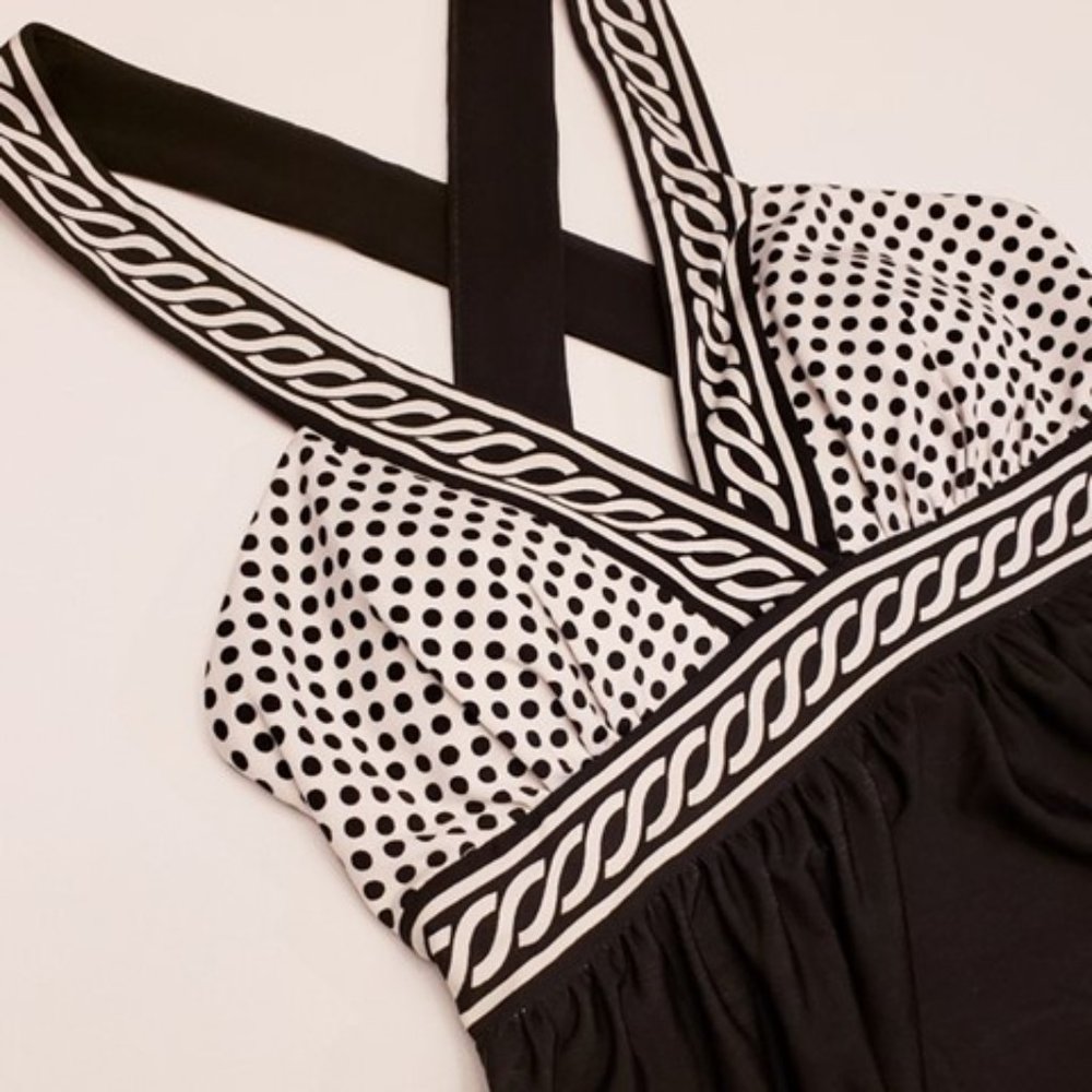 Criss Cross Back Dress - Picture 2 of 8